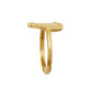 Abra Ring forgyldt Maanesten
