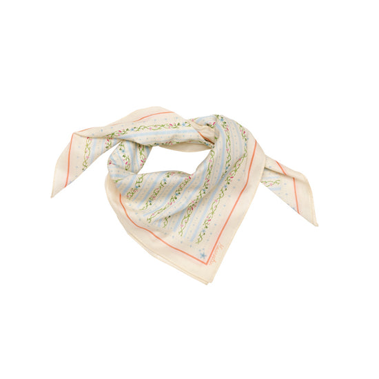 Alina Scarf Summer Stripes Blue Maanesten