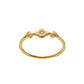 Annie Ring forgyldt Maanesten