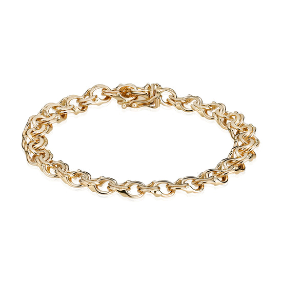 14K Bismark guld armsmykke 5,40mm  BNH