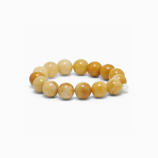 Chunky Orange Aventurin Stretch Armbånd - Soï