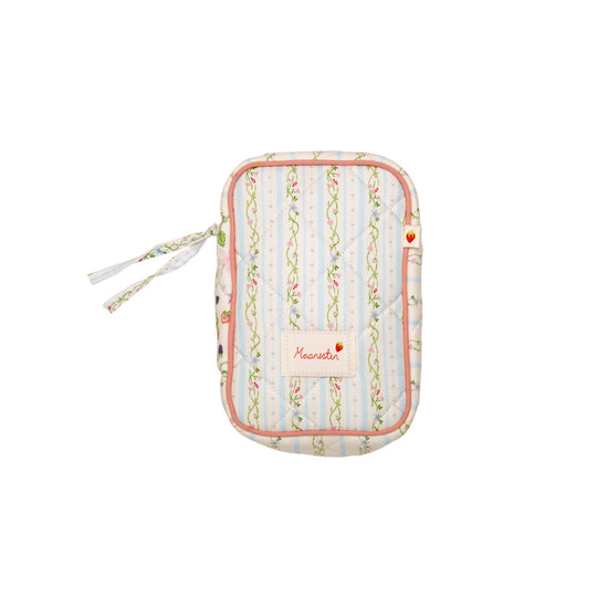 Dreams Makeup Bag
 Summer Stripes Blue Maanesten