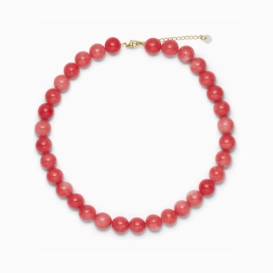 Faro Redstone Quartz Halskæde - Soï