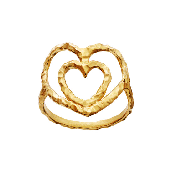Felicity Ring forgyldt Maanesten