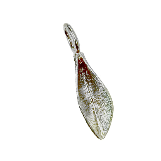 GRASS Pendant mini rho. sølv Heiring