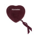 Heart Jewelry Box Maroon Maanesten