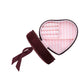 Heart Jewelry Box Maroon Maanesten