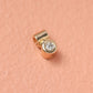 14K Pipeline vedhæng m. 0,03ct  - Devine by Norup