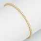 LG 18K Aligned Tennis armbånd Lab-grown DEF/VS Brillant cut
