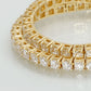 LG 18K Aligned Tennis armbånd Lab-grown DEF/VS Brillant cut