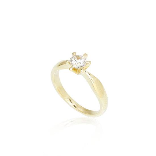 LG 14K Present ring 0,50ct DEF/VS Rødguld