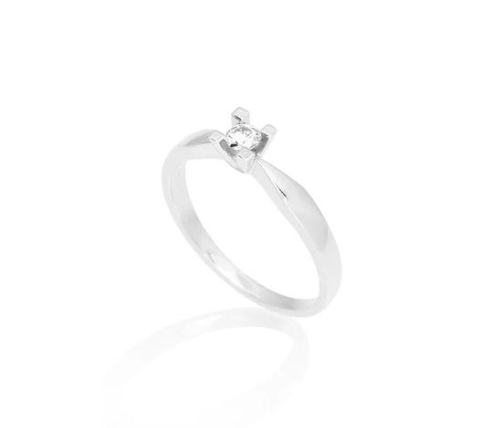 LG 14K Jewelz ring 0,10ct Labgrown DEF/VS rødguld