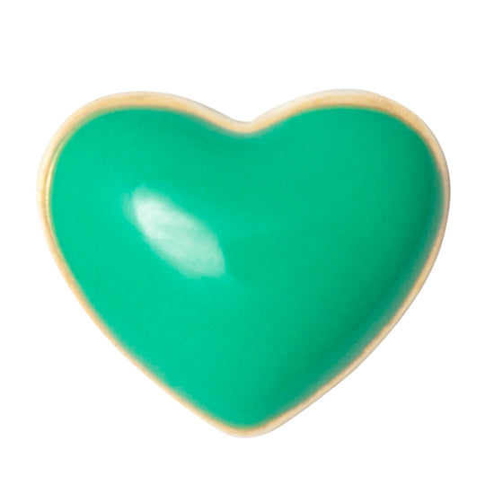 Love U earring 1 pcs forgyldt Light Green LULU