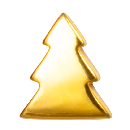 The Tree earring 1 pcs Gold Plated LULU Copenhagen