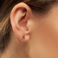 The Tree earring 1 pcs Gold Plated LULU Copenhagen