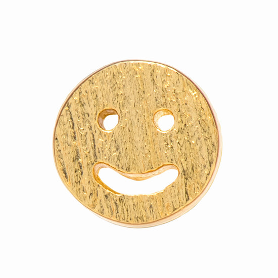 Smile earring 1 pcs forgyldt LULU