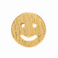 Smile earring 1 pcs forgyldt LULU