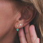 Smile earring 1 pcs forgyldt LULU