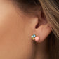 Bouquet Burnt Coral forgyldt earring 1 pcs LULU