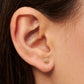 Dog earring 1 forgyldt pcs LULU