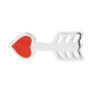 Amor earring 1 pcs pcs sølv Lulu
