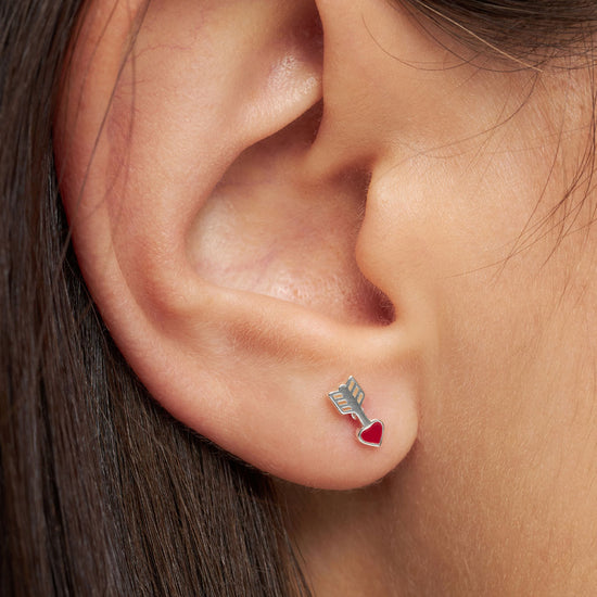 Amor earring 1 pcs pcs sølv Lulu