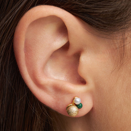Bouquet The Favorite earring 1 pcs forgyldt LULU