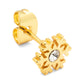Flake earring 1 pcs Gold Plated LULU Copenhagen