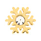 Flake earring 1 pcs Gold Plated LULU Copenhagen