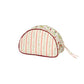 Makeup Bag Medium
 Summer Stripes Peach Maanesten