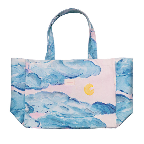 Big Canvas Totebag Moonshine Rose - Maanesten