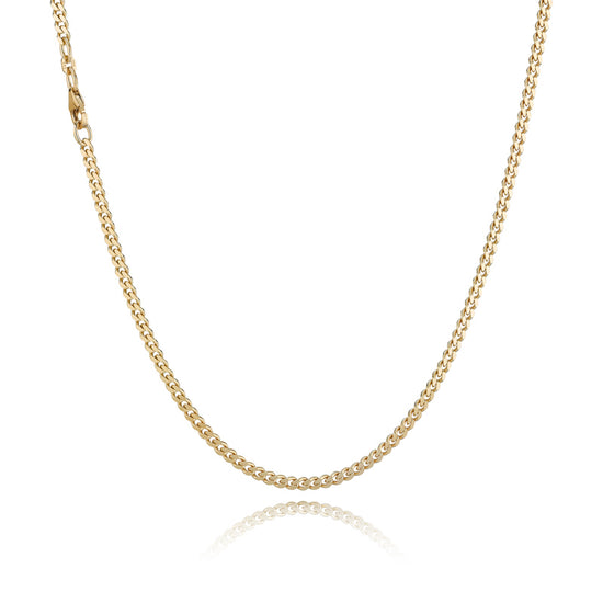 14K Panser facet 1,15mm guld