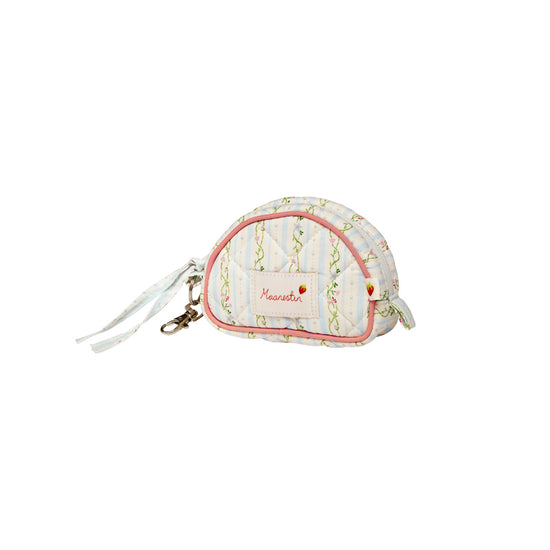 Rui Keychain Bag
 Summer Stripes Peach Maanesten