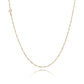 14K Singapore 1,50mm guld kæde