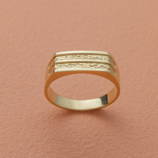 14K Ring rødguld - Devine by Norup