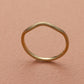 14K Wave Ring rødguld - Devine by Norup