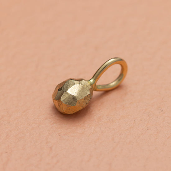 14K Curve vedhæng rødguld - 6x6mm - Devine by Norup