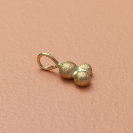 14K Bubbles 2 - vedhæng rødguld - 8x10mm - Devine by Norup