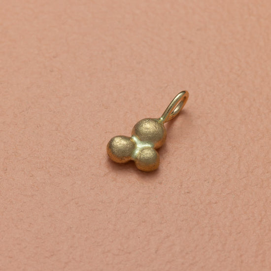 14K Bubbles 2 - vedhæng rødguld - 8x10mm - Devine by Norup