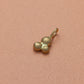 14K Bubbles 2 - vedhæng rødguld - 8x10mm - Devine by Norup