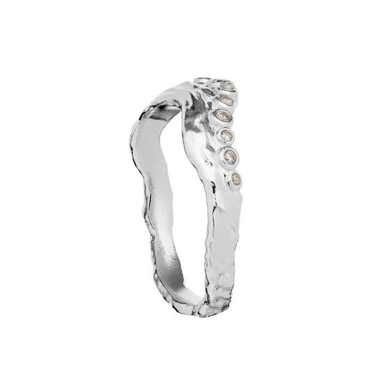 Selene Ring Sølv Maanesten  Spar 50 %