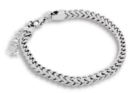 Sander stål armbånd 18cm By Billgren