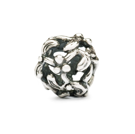 Mistelten kugle sølv - Trollbeads