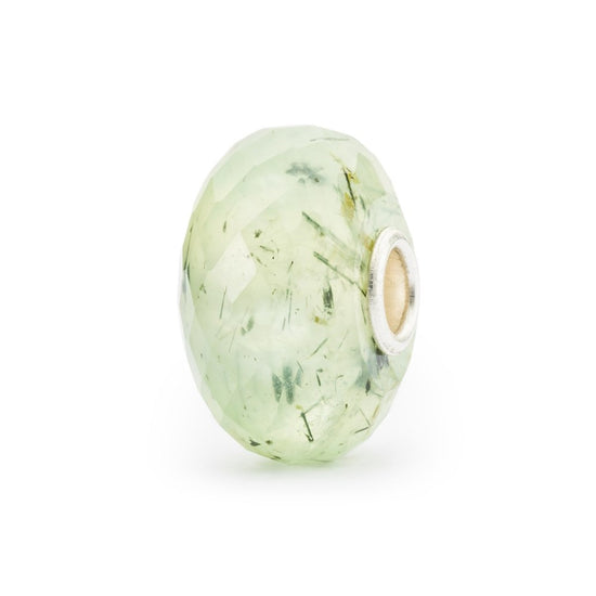 Prehnit med turmalinkvarts kugle - Trollbeads