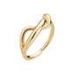 Twisted Deceiver Ring forgyldt  Maria Black - Spar 70 %