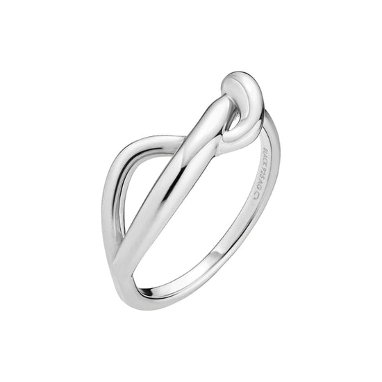 Twisted Deceiver Ring rho. sølv  Maria Black - Spar 70 %
