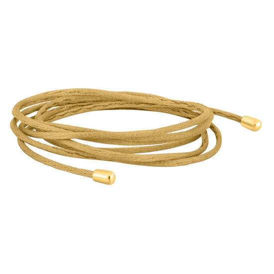 Tekstilsnor 1mm farve71 m/fg sølv 100cm HEINZENDORFF