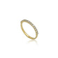 14K LG Aligned ring 0,39ct ialt DEF/VS