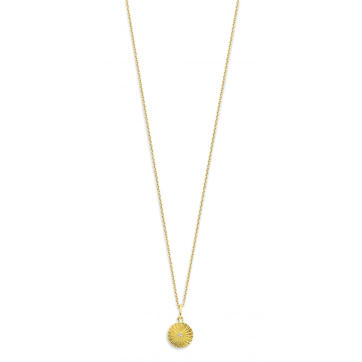 Spirit Icons - SUNSHINE Vedhæng forgyldt DIA 0,025 Wvs 