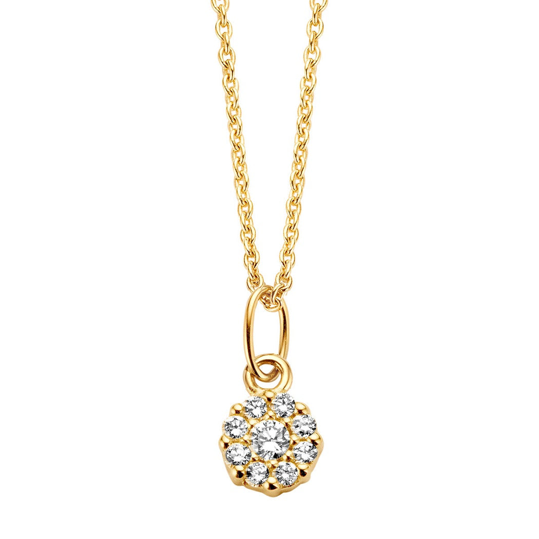 Spirit Icons Eternal Halssmykke 14kt. 0,12Ct Wvs